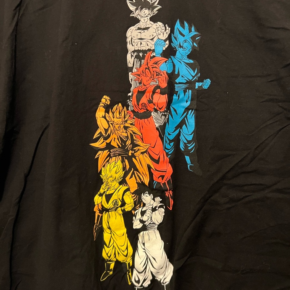 Dragon Ball Z Black Graphic T-Shirt